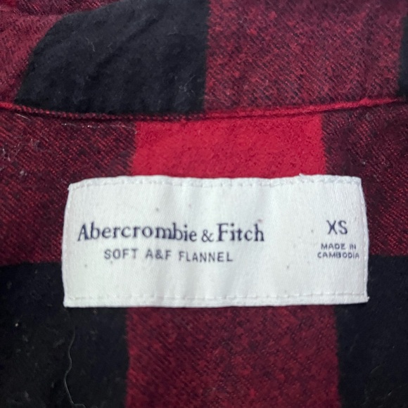 A&F flannel button up. - Picture 2 of 4